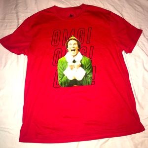 🎄Elf t-shirt SANTA!! Size XXL